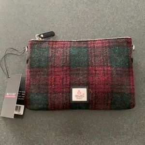 Small plaid clutch